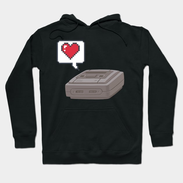 16 BITS LOVE Hoodie by CISNEROS